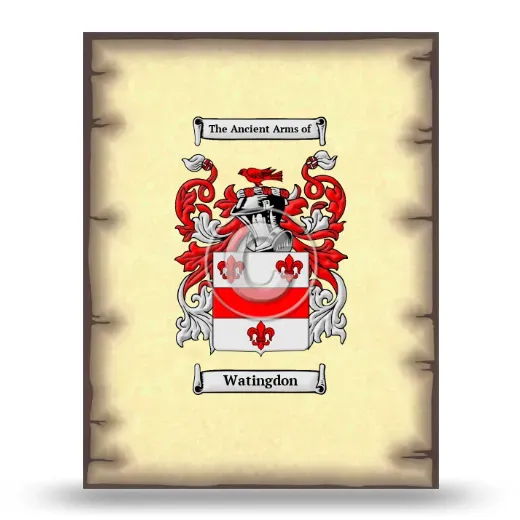 Watingdon Coat of Arms Print