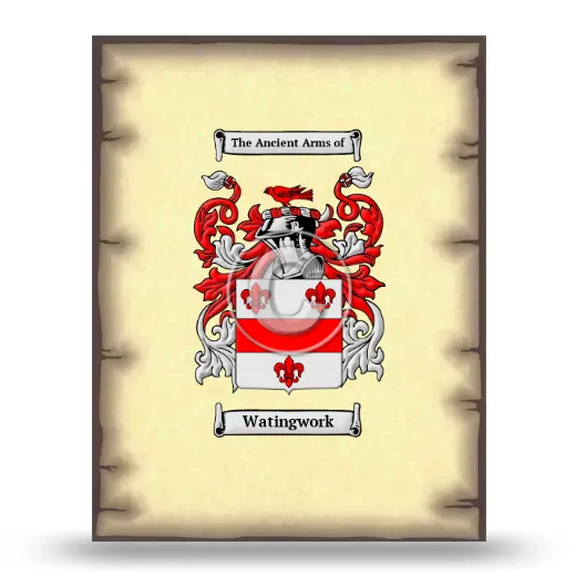 Watingwork Coat of Arms Print