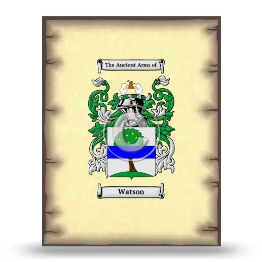 Watson Coat of Arms Print