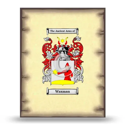 Waxman Coat of Arms Print
