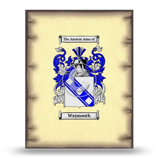Waymouth Coat of Arms Print
