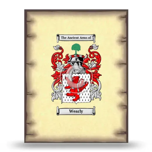 Wearly Coat of Arms Print