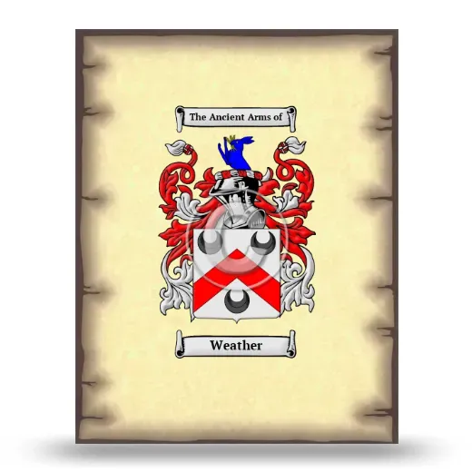 Weather Coat of Arms Print