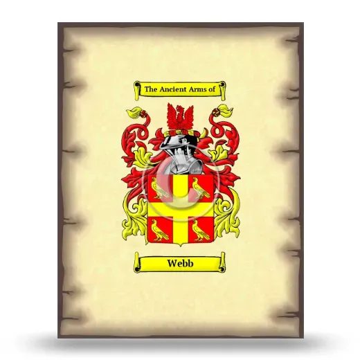 Webb Coat of Arms Print