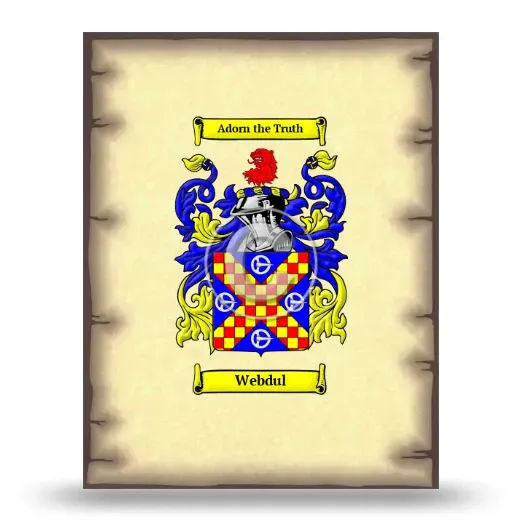 Webdul Coat of Arms Print