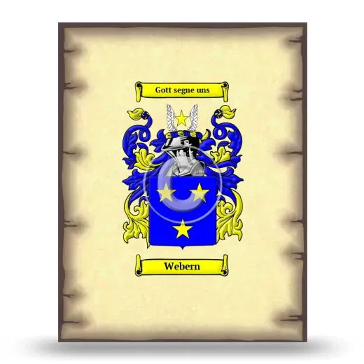 Webern Coat of Arms Print
