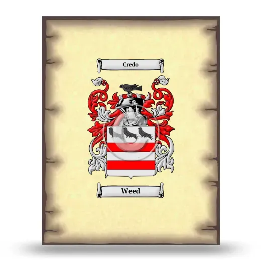 Weed Coat of Arms Print