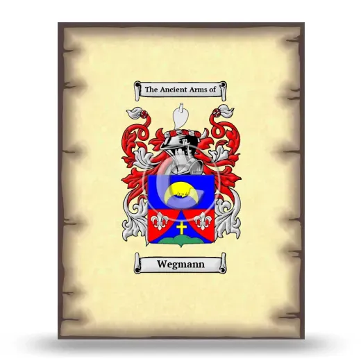 Wegmann Coat of Arms Print