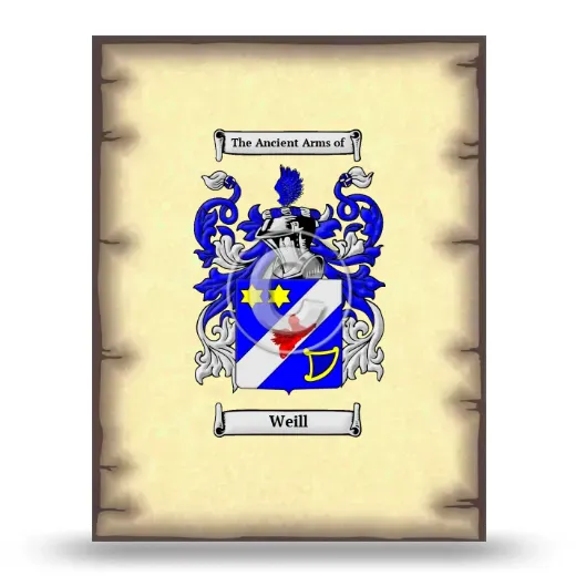 Weill Coat of Arms Print