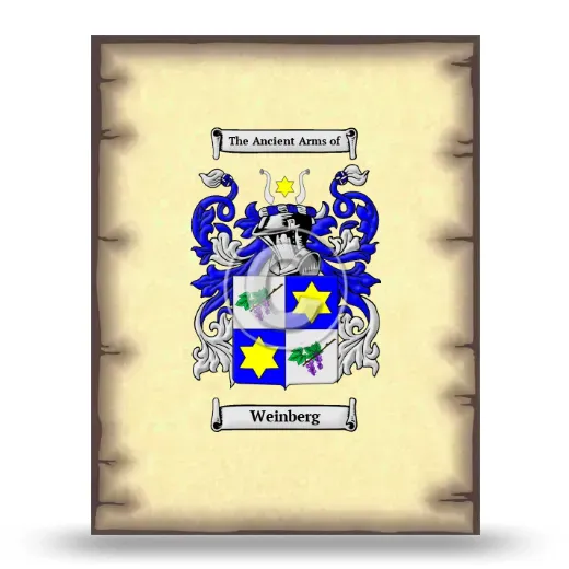 Weinberg Coat of Arms Print