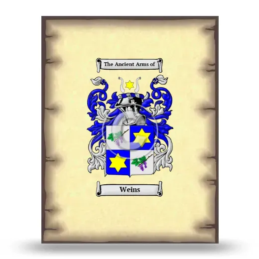 Weins Coat of Arms Print