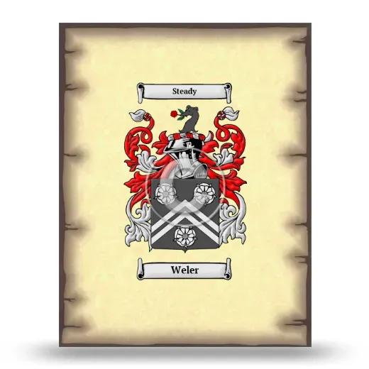 Weler Coat of Arms Print