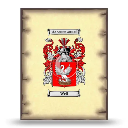 Well Coat of Arms Print