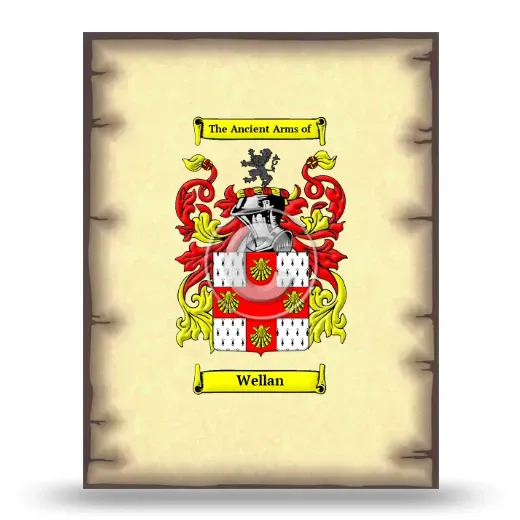 Wellan Coat of Arms Print
