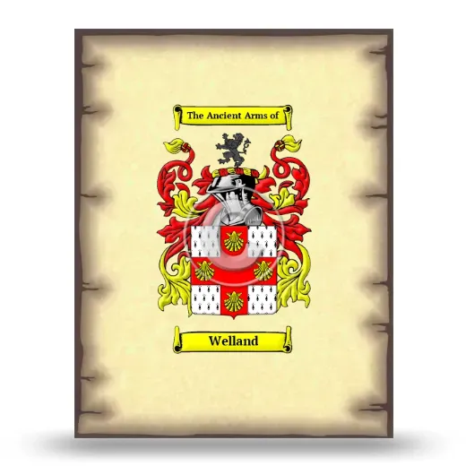 Welland Coat of Arms Print