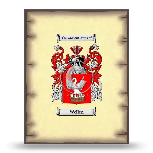 Wellen Coat of Arms Print