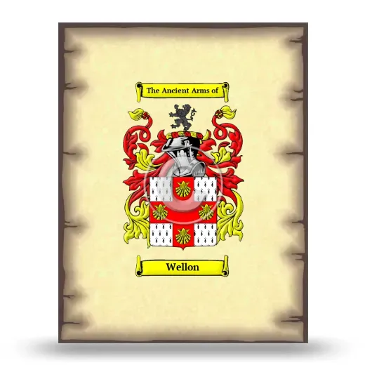 Wellon Coat of Arms Print