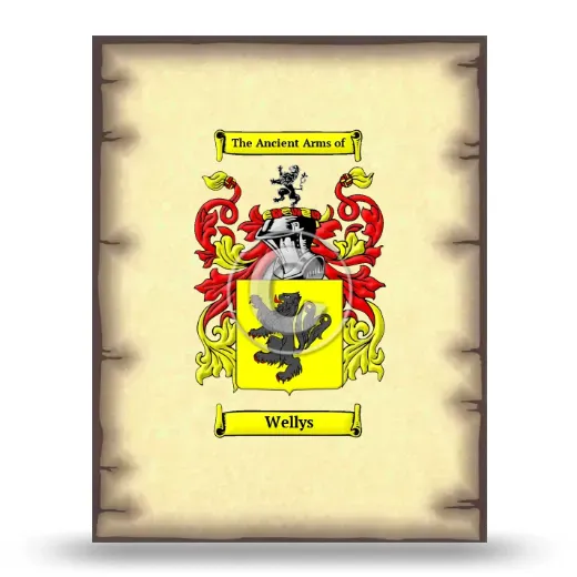 Wellys Coat of Arms Print