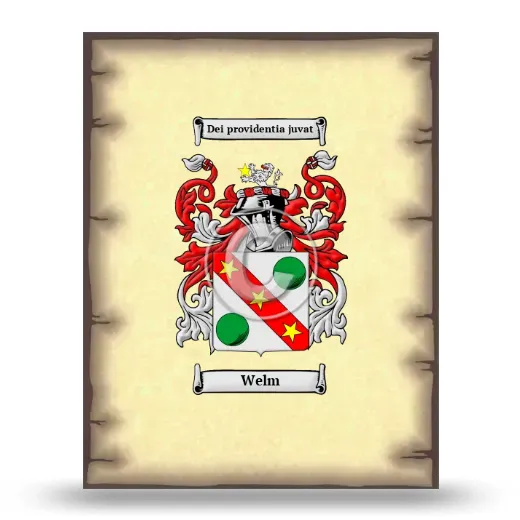 Welm Coat of Arms Print