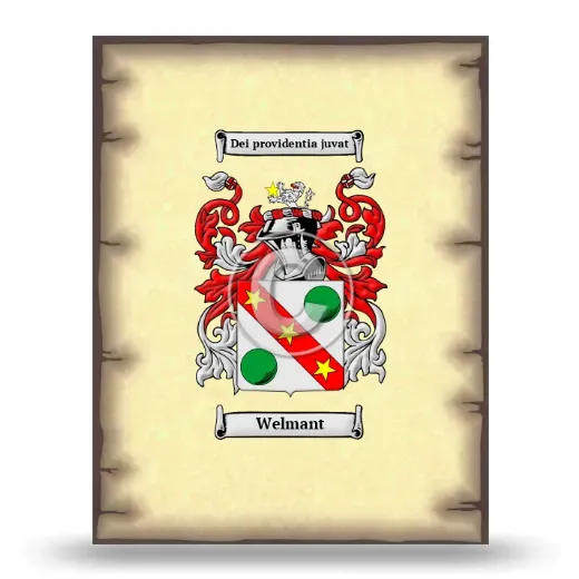 Welmant Coat of Arms Print