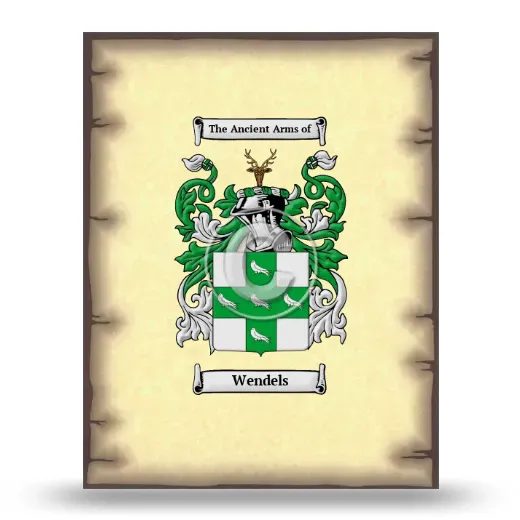 Wendels Coat of Arms Print