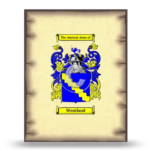 Wentland Coat of Arms Print