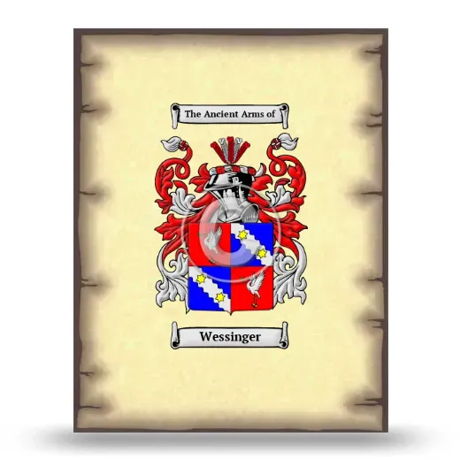Wessinger Coat of Arms Print