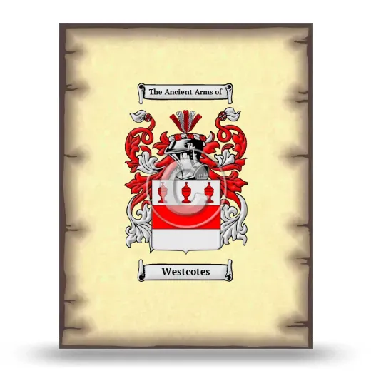 Westcotes Coat of Arms Print