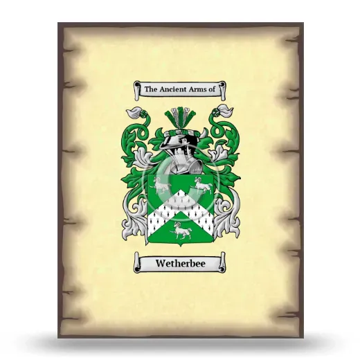 Wetherbee Coat of Arms Print