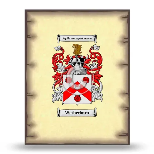 Wetherburn Coat of Arms Print