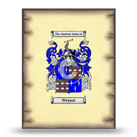 Weyant Coat of Arms Print