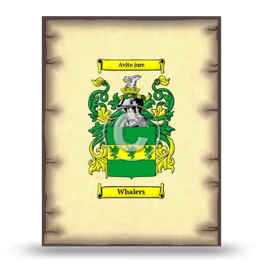 Whalers Coat of Arms Print
