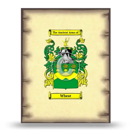 Wheat Coat of Arms Print
