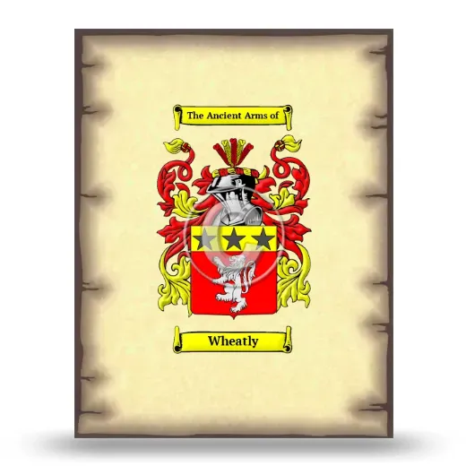 Wheatly Coat of Arms Print