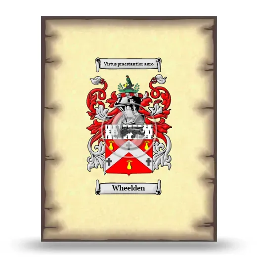 Wheelden Coat of Arms Print
