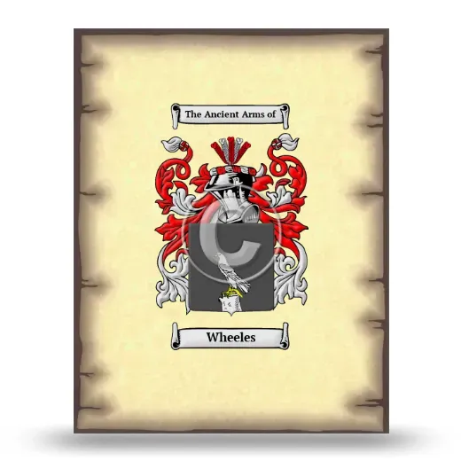 Wheeles Coat of Arms Print
