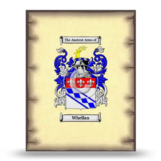 Whellan Coat of Arms Print