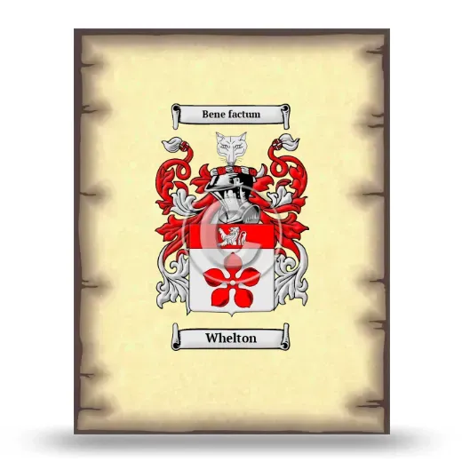Whelton Coat of Arms Print