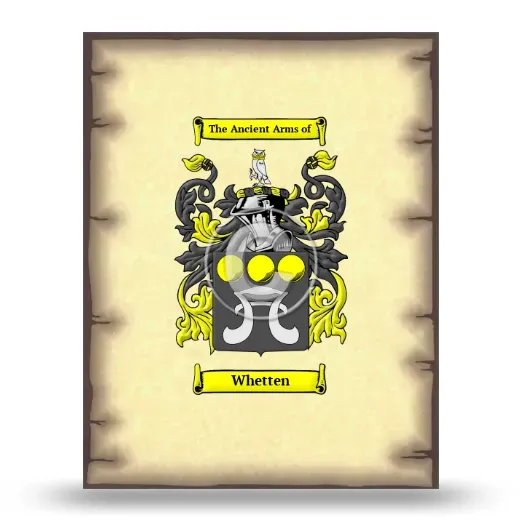 Whetten Coat of Arms Print
