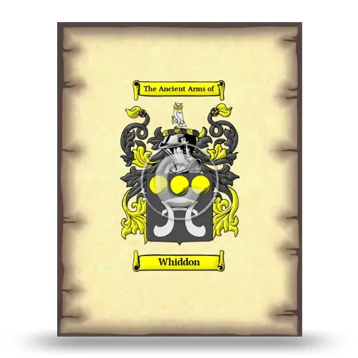 Whiddon Coat of Arms Print