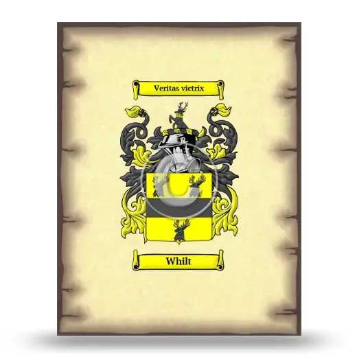 Whilt Coat of Arms Print