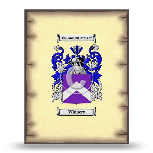 Whinery Coat of Arms Print