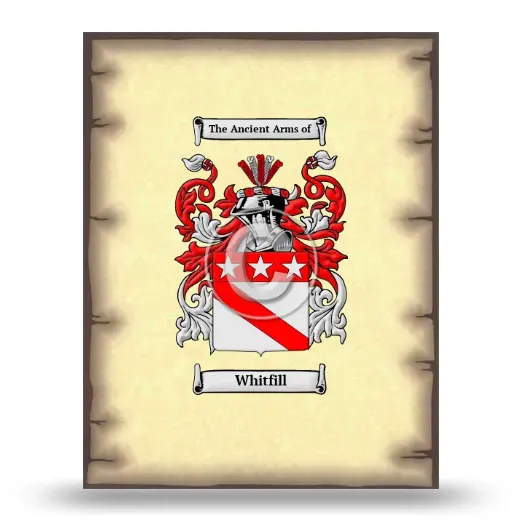 Whitfill Coat of Arms Print