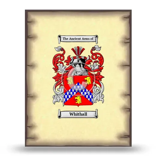 Whithall Coat of Arms Print