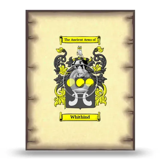 Whithind Coat of Arms Print