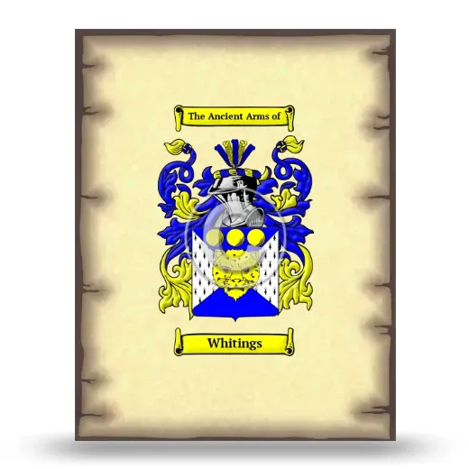 Whitings Coat of Arms Print