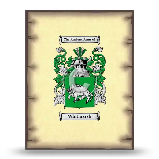 Whitmarsh Coat of Arms Print