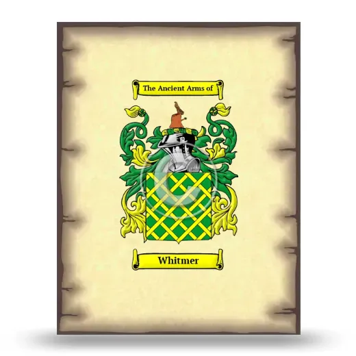 Whitmer Coat of Arms Print