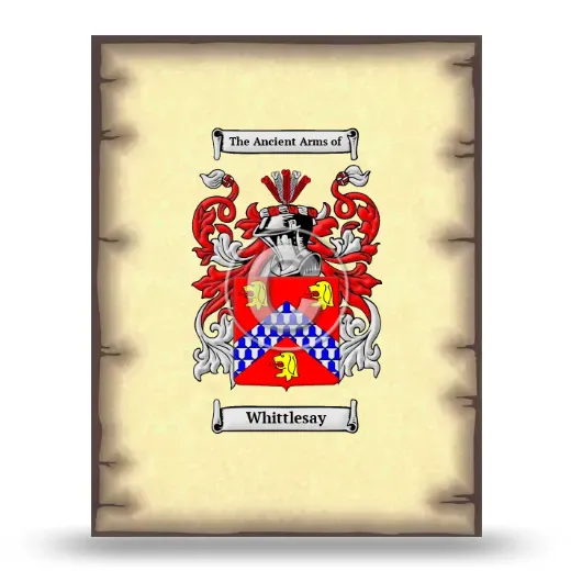 Whittlesay Coat of Arms Print