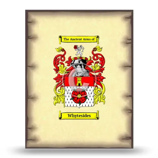 Whytesides Coat of Arms Print